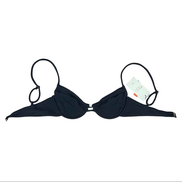 FAE Other - FAE Swim “Rae” Black Bikini Top Medium NWT